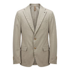 Roberto Pepe Luxury Beige Cotton Men's Jacket