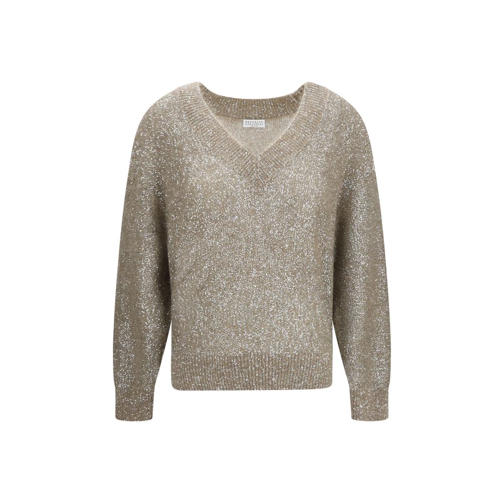 Brunello Cucinelli Beige Polyamide Sweatshirt