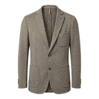 Roberto Pepe Luxury Beige Cotton Men Jacket
