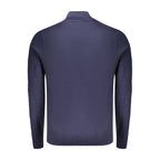 Hugo Boss Blue Wool Men's Sweater
