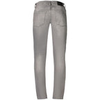Hugo Boss Grey Cotton Men's Jeans