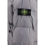 Stone Island Gray Polyamide Full-Length Jacket