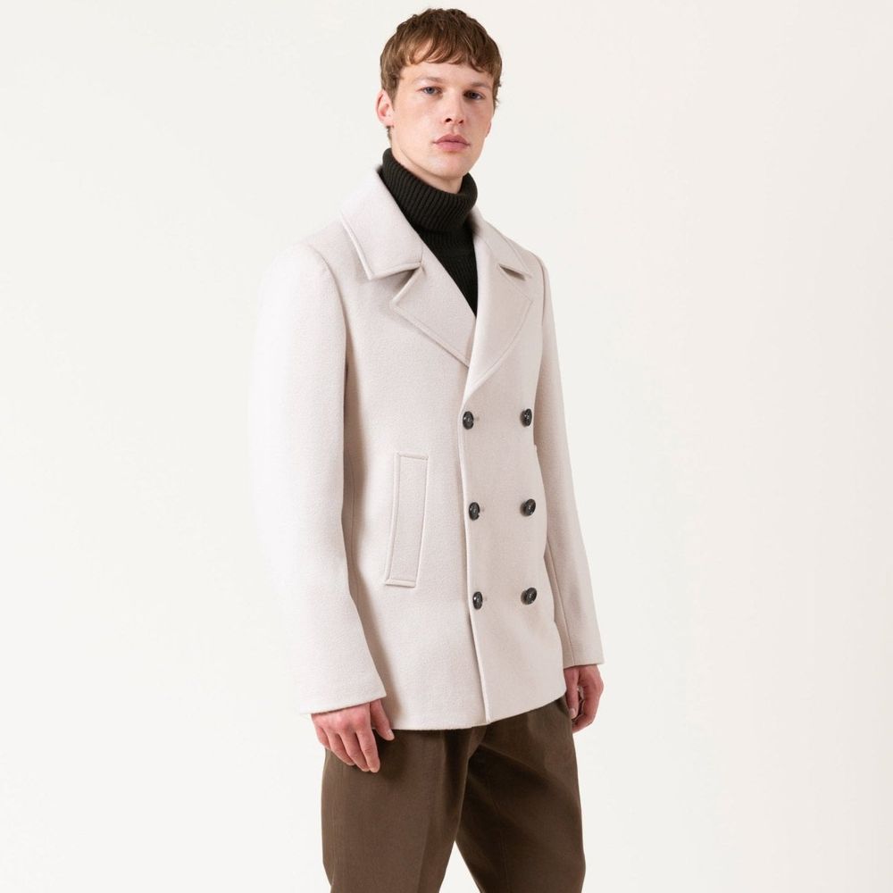 Autore Beige Wool Coat