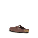 BIRKENSTOCK 1774 Bordeaux Suede Leather Mules