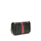 Gucci Black Calf Leather Bos Taurus Shoulder Bag