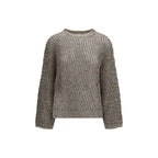 Brunello Cucinelli Beige Silk Sweatshirt