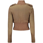 Desigual Brown Viscose Women's Sweater