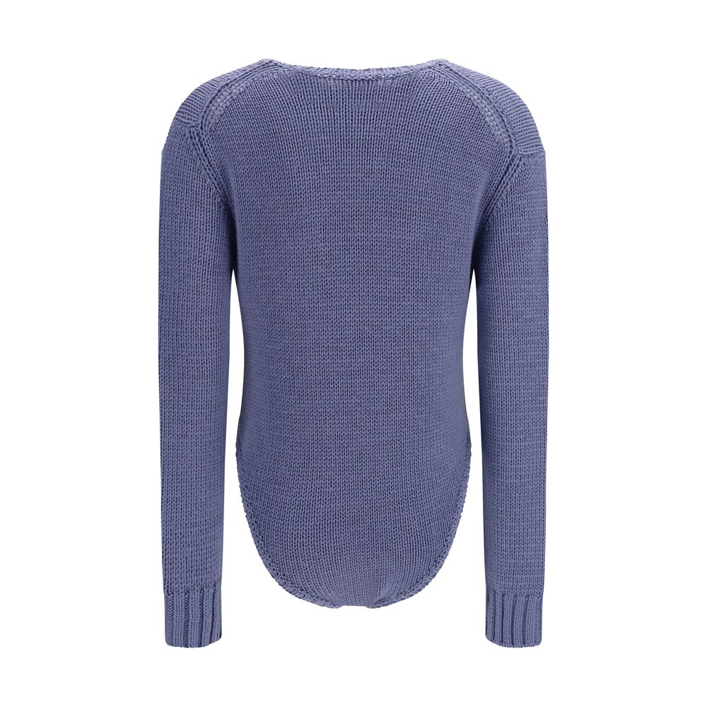 Forte_Forte Purple Wool Oves Aries Bodysuit