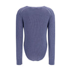 Forte_Forte Purple Wool Oves Aries Bodysuit