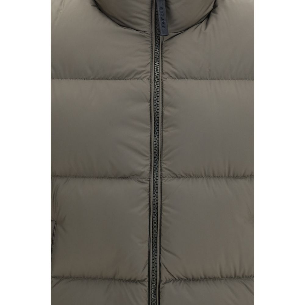 Woolrich Bicolor Goose Down Full-Length Jacket