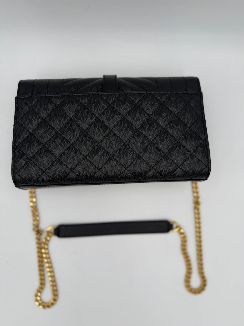 Saint Laurent Bicolor Leather Handbag