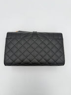 Saint Laurent Bicolor Leather Handbag