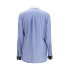 Tom Ford Blue Silk Dress Shirt