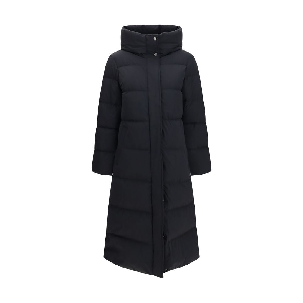 Woolrich Black Polyamide Coat