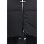 Thom Browne Black Polyamide Full-Length Jacket