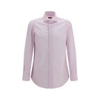 Finamore Multicolor Cotton Dress Shirt