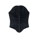 Alexander McQueen Black Wool Oves Aries Corset