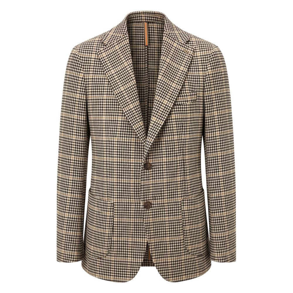 Roberto Pepe Luxury Beige Nylon Men Jacket