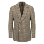Roberto Pepe Luxury Yellow Wool Men Jacket