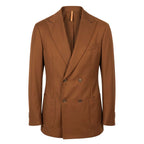Roberto Pepe Luxury Brown Viscose Men Jacket