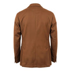 Roberto Pepe Luxury Brown Viscose Men Jacket
