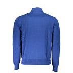 North Sails Blue Cotton Men's Cardigan