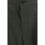 Laneus Bicolor Wool Oves Aries Casual Pants