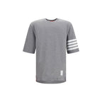 Thom Browne Gray Cotton T-Shirt