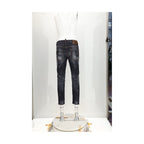 Dsquared² Black Cotton Jeans Denim