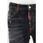 Dsquared² Black Cotton Jeans Denim