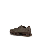 New Balance Brown Fabric Athletic Sneakers