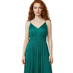 Morgan De Toi Bicolor Polyester Long Dress