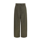 Moncler Grenoble Bicolor Wool Oves Aries Casual Pants