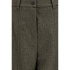Moncler Grenoble Bicolor Wool Oves Aries Casual Pants