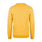Malo Orange Linen Men Sweater