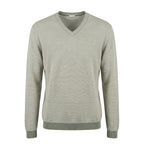 Malo Green Cotton Men Sweater