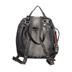 Desigual Black Cotton Womens Backpack