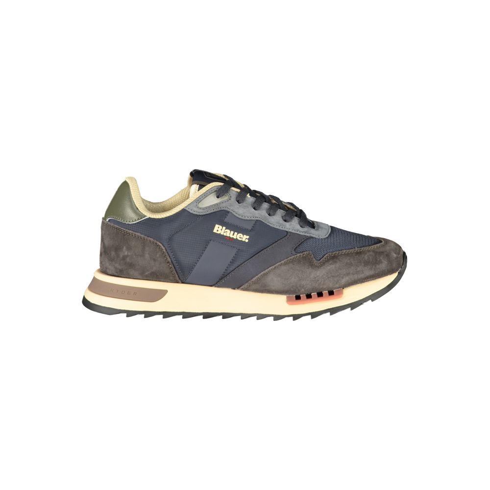 Blauer Blue Polyurethane Men's Sneaker
