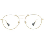Moncler Gold Metal Sunglasses