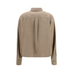 Brunello Cucinelli Beige Denim Shirt