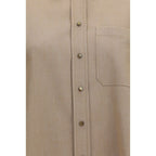 Brunello Cucinelli Beige Denim Shirt