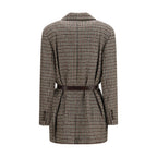 Brunello Cucinelli Beige Wool Oves Aries Blazer
