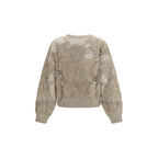 Brunello Cucinelli Beige Mohair Sweatshirt