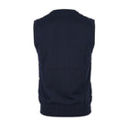 Malo Blue Cotton Men Sweater