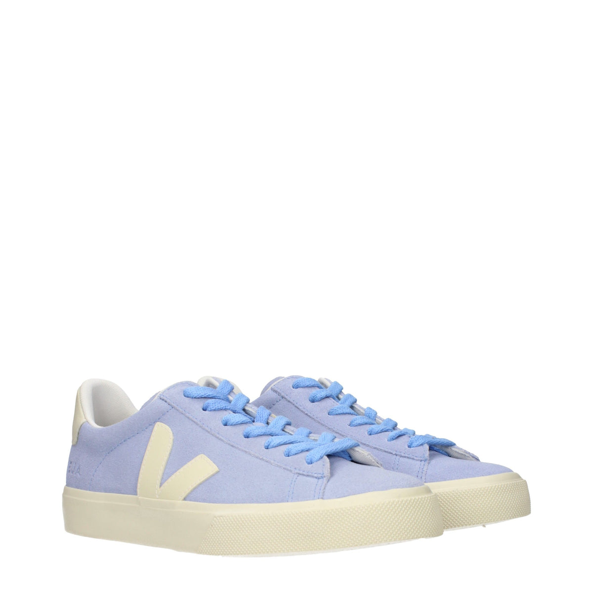 Veja Purple Leather Low Top Sneakers