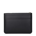 Comme Des Garçons Black Leather Clutch Bag
