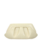 THEMOIRè Beige Leather Clutch Bag