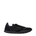Jil Sander Black Fabric Sneakers