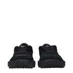Jil Sander Black Fabric Sneakers