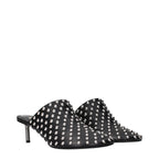 Jil Sander Black Leather Mules